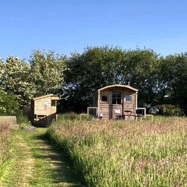 Luxurious camping and glamping in Holwsworth, Devon.