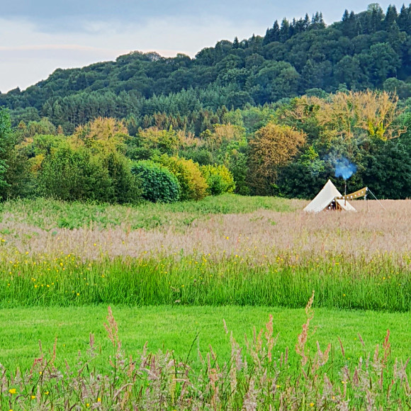 Camp Plas near Welshpool, a Greener Camping Club campsite.
