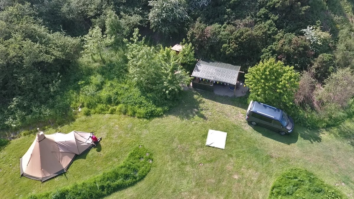 Campsite of the Greener Camping Club
